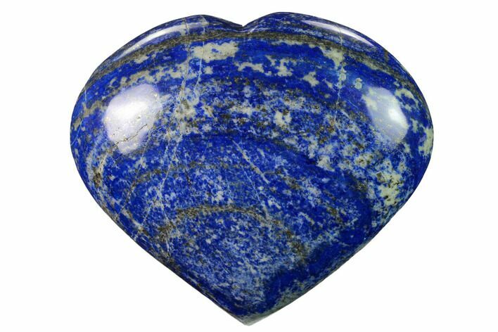 Polished Lapis Lazuli Heart - Pakistan #170959
